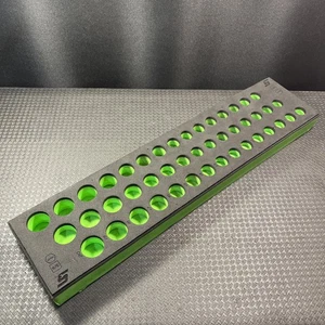 Snap-on GREEN FOAM Display CASE 45pc 3/8" Drive / MM Metric Socket Set FMS003BG - Picture 1 of 18