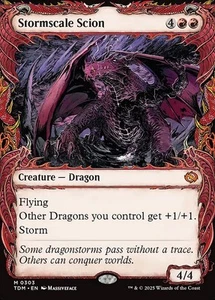 MTG STORMSCALE SCION 303 EXC - PROGENIE SCAGLIATEMPESTA - TDM X EN - MAGIC - Picture 1 of 1
