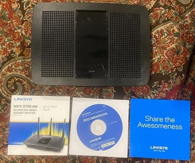 Router Linksys EA7500 Max-Stream AC1900 MU-MIMO Gigabit1300 Mbps 4 puertos 1000 Mbps Foto 1 de 4