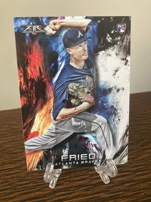 2018 Topps Fire #28 Max Fried ROOKIE Atlanta Braves RC new York Yankees - Image 1 of 2