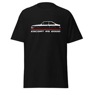 Premium T-Shirt für Ford Escort RS 2000 1977-1980 Enthusiast Geburtstagsgeschenk