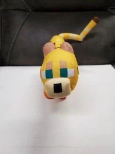 Plush Minecraft Mojang Ocelot Yellow Cat Cheetah Stuffed Animal - Picture 1 of 6