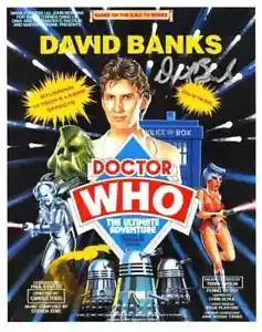 Doctor Who Autograph: DAVID BANKS (The Ultimate Adventure) Signed Photo - Imagen 1 de 1