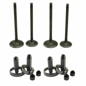 2 Kit Intake Exhaust Valve Guide Valve Seal For Kawasaki KXF250 KX250F 2004-2016 - Picture 1 of 5
