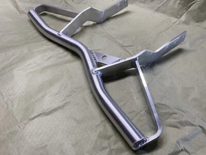 Can-am Ds 450 Performance Grab Bar All Years Brushed Raw Aluminum - Picture 1 of 6
