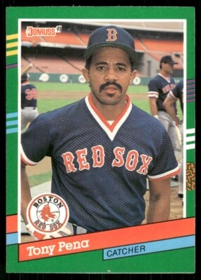 1991 Donruss #456 Tony Pena - Boston Red Sox - Image 1 of 2