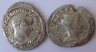 Lot of two Roman Silver coins Gordian III     N159