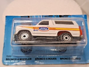 Bronco 4 - Wheeler Hot Wheels 1987 extremely rare with bike on back - Picture 1 of 7