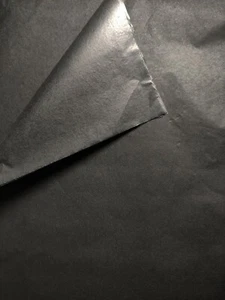 Black Tissue Paper - 50 sheets - High Quality & Acid Free - 50cm x 75cm - Picture 1 of 4