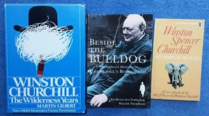 3x Winston Churchill - The Wilderness Years, Beside The Bulldog, My African Jour - Picture 1 of 13