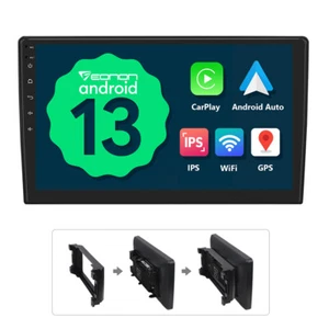 10.1" IPS Android 13 Car Stereo BT Radio GPS Carplay For Jeep Wrangler Commander - Picture 1 of 17