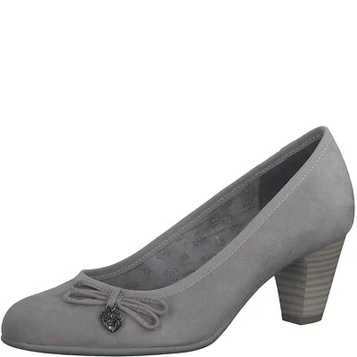 Zapatos de salón para mujer S.Oliver bailarina gris 22470 Foto 1 de 4