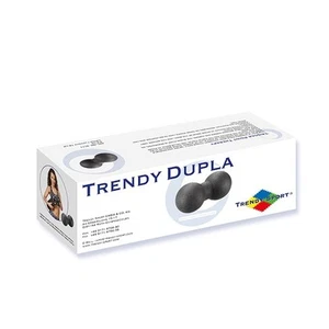 Trendy Dupla Faszien-Kugel Massageball Faszien-Ball Massagekugel 8cm Durchmesser - Bild 1 von 1