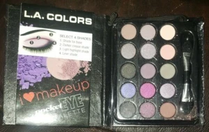 L.A. Colors 15Color Eyeshadow Eye Pocket Palette *DIVA GLAM* Matte/Shimmer Smoky - Picture 1 of 2