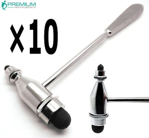 Juego de 10 cabezales pequeños y grandes de goma reflejo de percusión Troemner Hammer 9,75 - Imagen 1 de 4