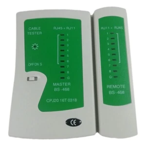 Testeur de Câble Réseau Ethernet RJ45 RJ11 Informatique Téléphonique Fil LAN - Photo 1/5