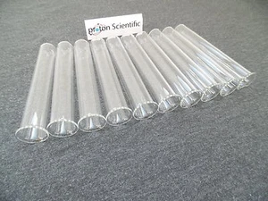 Glass Test Tubes 10 x Kimble Brand 16mm x 100mm With Rims ( Pack of Ten ) - Picture 1 of 1