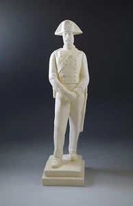 Vintage  ITALY ALABASTER  NAPOLEON BONAPARTE 15" SCULPTURE - Picture 1 of 6