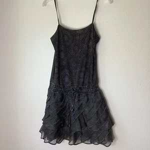 Diane Von Furstenberg Slip Dress Silk Party Ruffles 4 - Picture 1 of 9