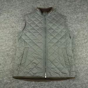 Peter Millar Vest Mens Small Gray Hudson Lightweight Quilted Vest Casual Golf - Picture 1 of 9