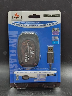MAYFLASH Wireless PS3 Controller Adapter for PC (USB) New Sealed - Image 1 of 2