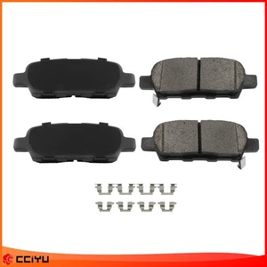 For Nissan Altima Sentra Rogue Select INFINITI G37 V6 Rear Ceramic Brake Pad - Picture 1 of 11
