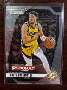 2024-25 Panini Prizm NBA Monopoly #58 Tyrese Haliburton - Indiana Pacers - Picture 1 of 2