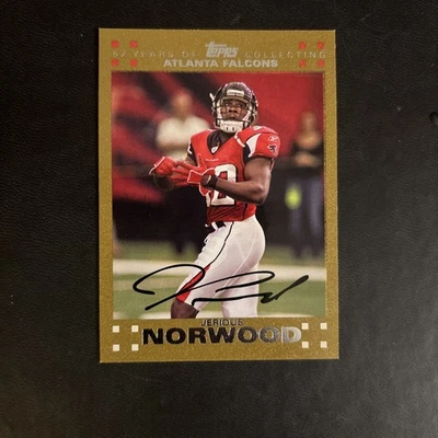 2007 Topps Gold - Jerious Norwood #50 /52 - Image 1 of 2