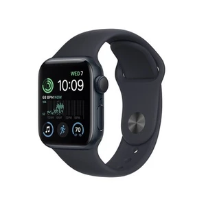 Apple Watch SE 2nd Gen 44MM Midnight Aluminum Sport Band GPS Only - Zdjęcie 1 z 1