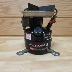 Estufa de gas vintage Coleman 400A Peak 1 ligera campamento camping mochilero - Imagen 1 de 9