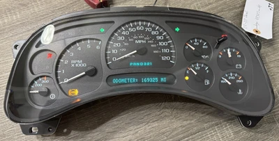 *REBUILT  2003-2006 GMC YUKON SIERRA DENALI INSTRUMENT CLUSTER GAUGE SPEEDO 169K - Image 1 of 4