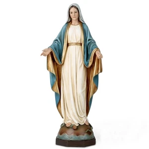 BC Catholic Our Lady of Grace Statue, Blessed Holy Mother Virgin Mary Figure ... - Picture 1 of 7
