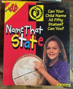 Name That State by Thinking Cap Software(1994, MS-DOS, 3-1/2" Floppy Disk) NEW - Picture 1 of 6