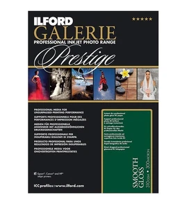 Ilford GALERIE Prestige Smooth Gloss 8.5x11 Inches, 100 Sheet Pack 2001739 - Picture 1 of 1