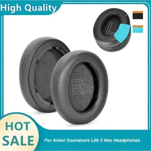 1 Pair Ear Pads Cushion For Anker Soundcore Life 2 Neo Headphones Replacement AU - Imagen 1 de 7
