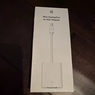 Genuine Apple Mini DisplayPort to VGA Adapter New In Box - Image 1 of 4