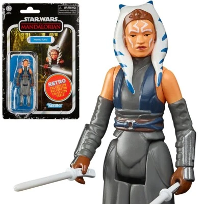 "Figura de acción Star Wars Retro Collection AHSOKA TANO 3,75"" nueva y sellada" Foto 1 de 3