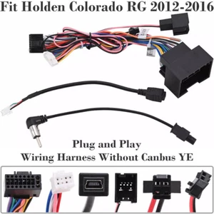 Plug and Play Wiring Harness Without Canbus For Holden Colorado RG 2012-2016 - Imagen 1 de 8