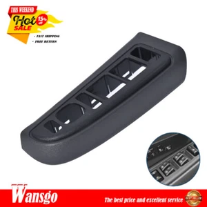 Front Left Window Switch Bezel Gray Fit For 03-07 Chevy Silverado GMC Sierra - Picture 1 of 10