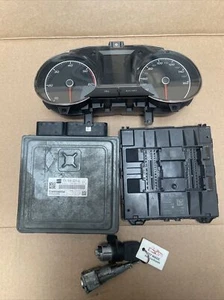 SEAT IBIZA FR 1.6 TDI CAY ECU KIT Y JUEGO DE CERRADURAS 2010 - Imagen 1 de 5