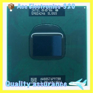 Intel P9700 Core 2 Duo 2.8GHz SLGQS 6MB 1066mhz Dual-Core Laptop CPU Processors - Picture 1 of 3