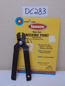 SAUNDERS ARCHERY NOCKING PLIERS NOK NOCK POINT PLIERS BOWSTRING TOOL - Picture 1 of 5