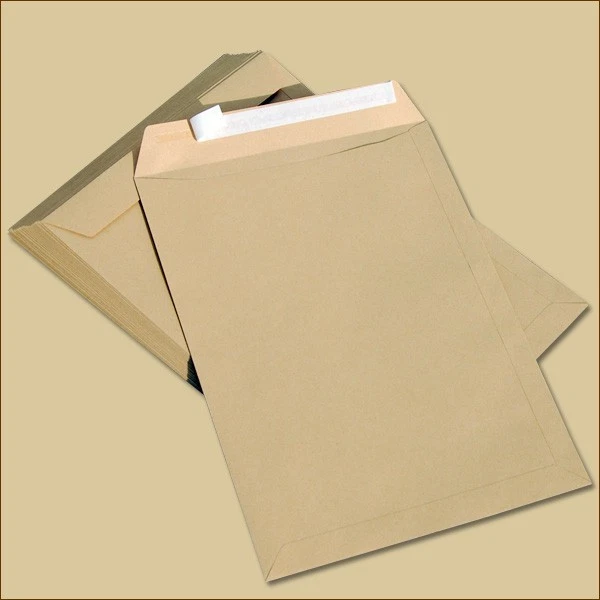 MARKENLOS Versandtaschen C4 ohne Fenster Haftklebung braun Briefumschläge Umschläge Kuvert