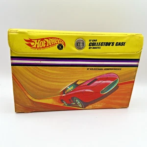 1968 Hot Wheels 12 Car Collector's Case Mattel w/ Trays Vintage U.S.A. - Picture 1 of 12