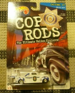 1940 Ford Truck Dragster Real Riders Hot Wheels Cop Rods Cheyenne WY Police Dept - Picture 1 of 1