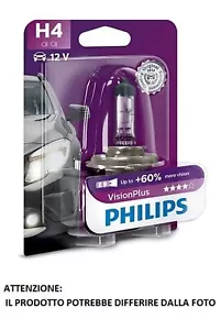 philips h4 vision plus Lampe - 12V 60/55W - (Ref.philips:12342vpb1) SGR2012342 - Bild 1 von 1