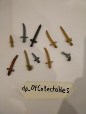 Vintage Playmobil-Figuren Zubehör x10 gemischte Waffen verschiedene Bundle Lot