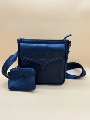 Mini monedero/bolso bandolera MOSSIMO para mujer + monedero desmontable negro Foto 1 de 4