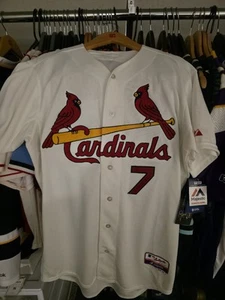 Rare Chainstitch NWT Majestic Authentic St. Louis Cardinals Matt Holliday Jersey - Picture 1 of 12