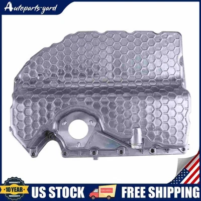 Cacerola de aceite inferior de aluminio del motor 1,8/2,0T para VW Golf Tiguan A3 TT SEAT León Foto 1 de 4